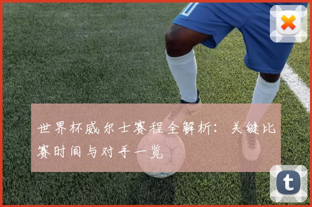 世界杯威尔士赛程全解析：关键比赛时间与对手一览